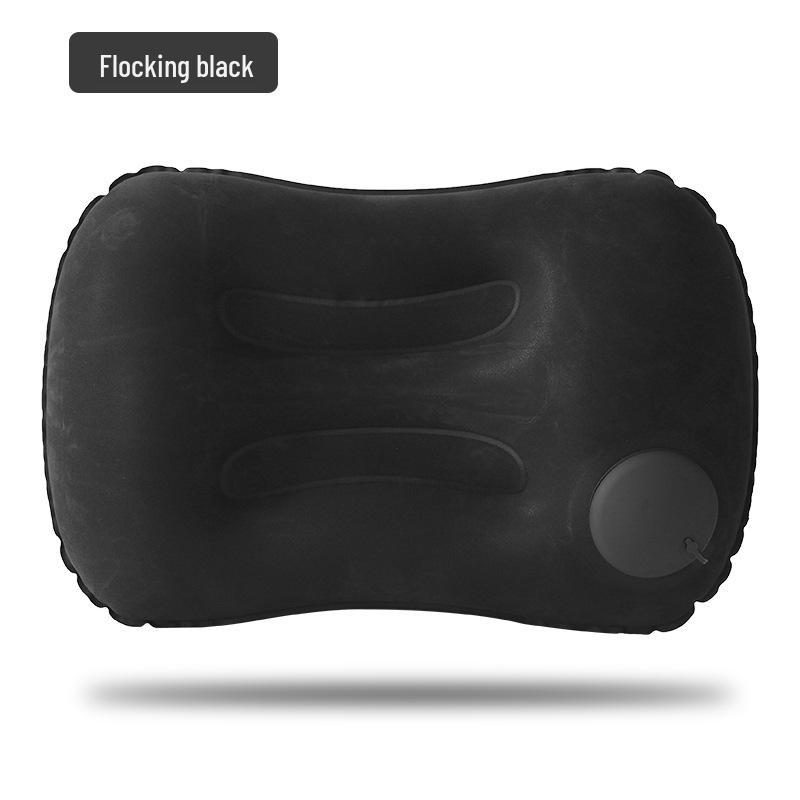 Inflatable U-Shaped Travel Pillow Set: Portable Neck Support for Airplane Journeys