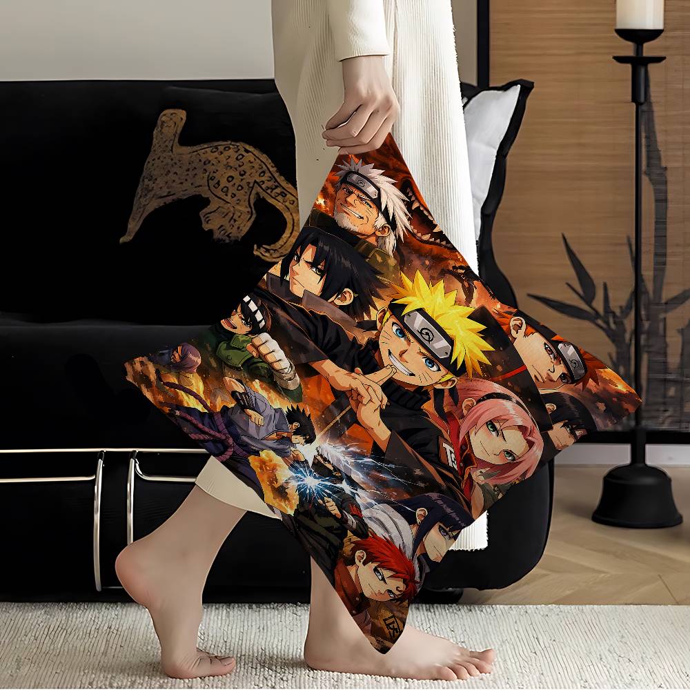 Japanese N-Naruto Anime Personalized Pillow Dust Cover Bedroom Kids Party Decoration Pillowcase Birthday Children Gift