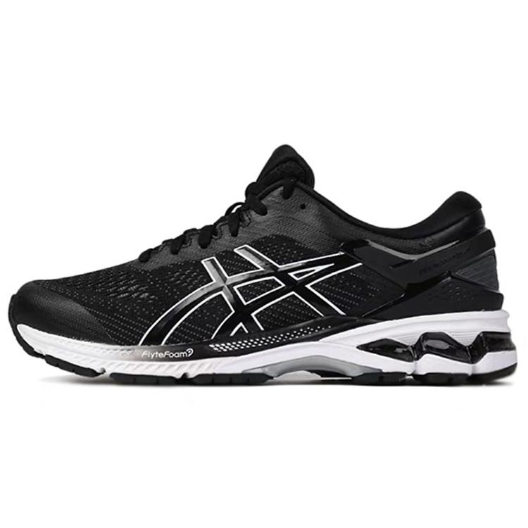 ASICS Gel Kayano 26 `Melns Balts`