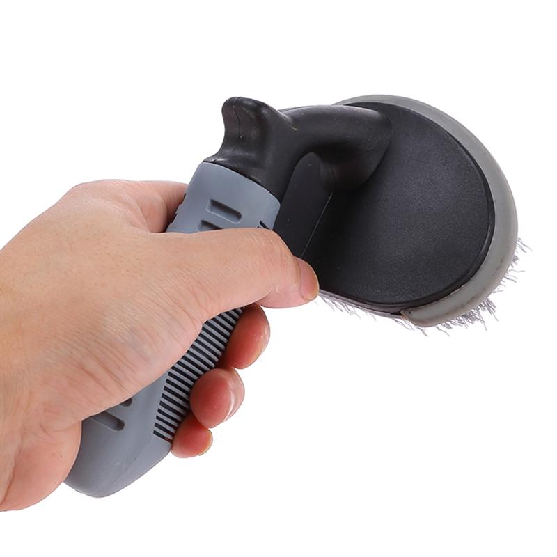 Heavy Duty Wheel Rim Cleaning Brush - Car/Truck Tire Scrub Tool with Long Handle
