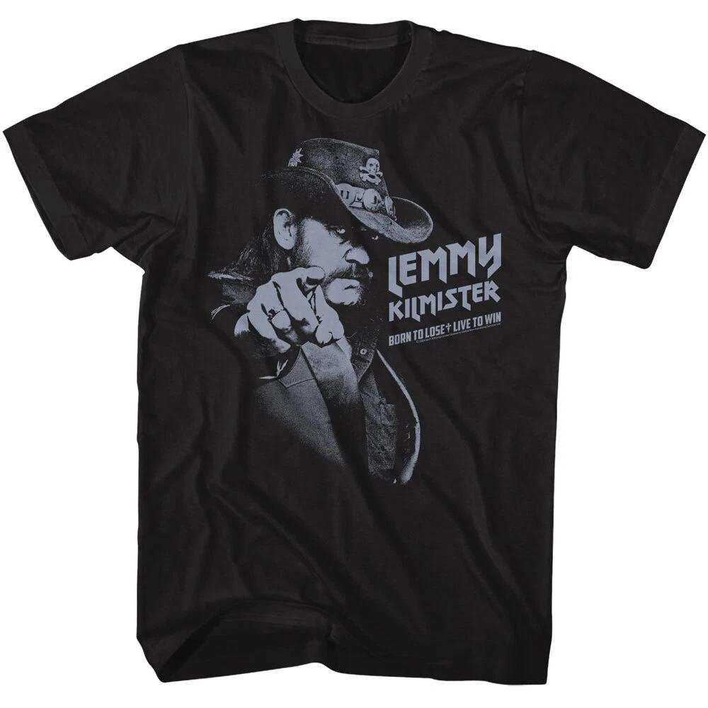 Motorhead Lemmy Kilmister Born To Lose Live To Win Men s T Shirt XL