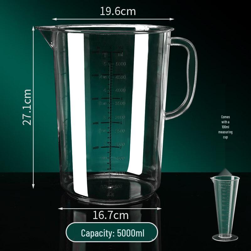 ZISIZ Thickened PC Measuring Cup with Scale
