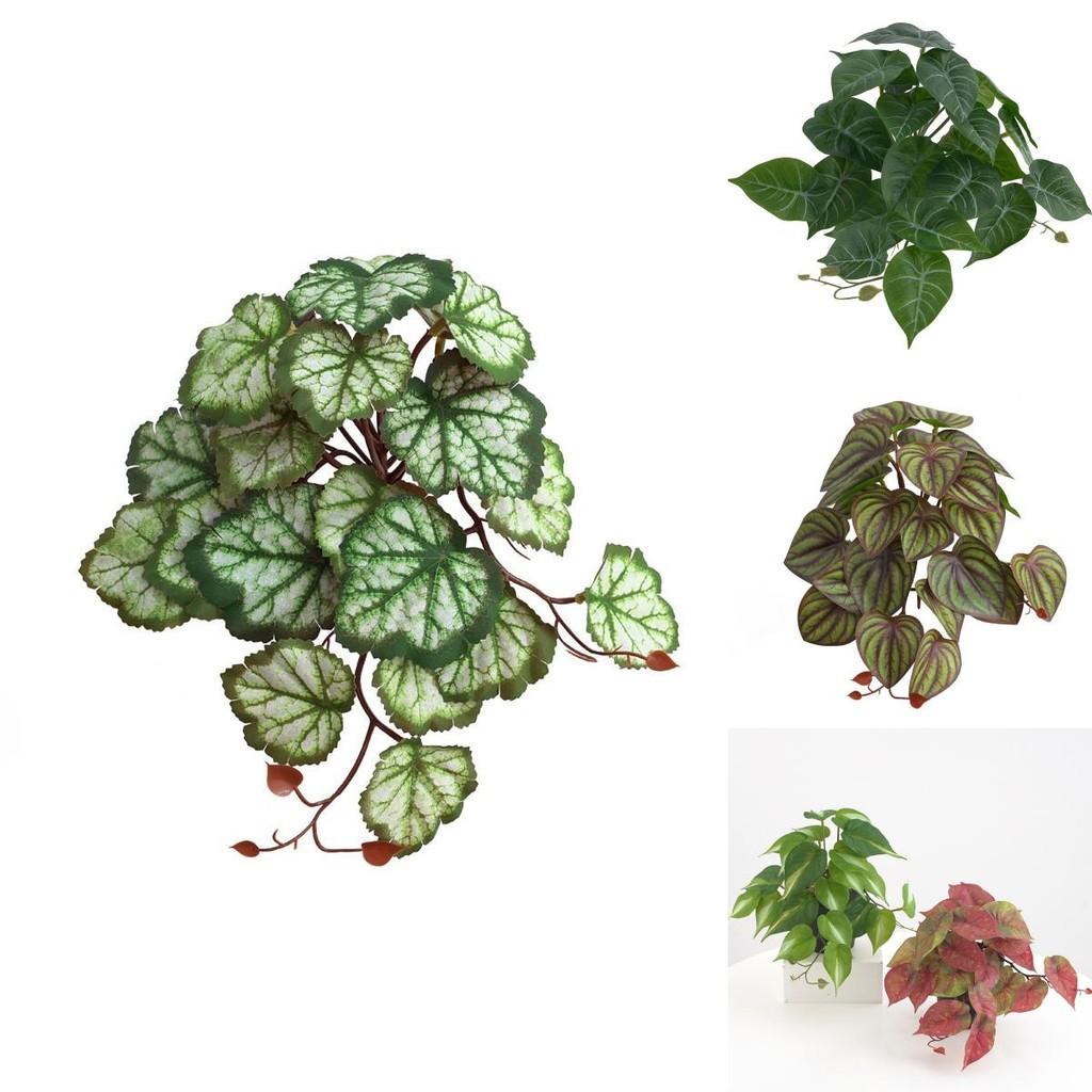 Grüne Pflanze Künstlich 3D-Druck Ipomoea Batatas Blatt Dekor Für Heim-Innenraumdekoration