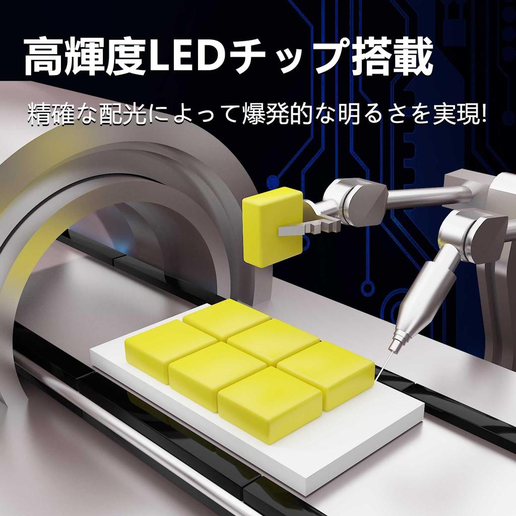 CIWENDAN H4 LED Super for Meets New Vehicle Inspection CSP LED 10x OEM Halogen Compatible with DC12V White Constant Current Long Quiet Cooling Noise