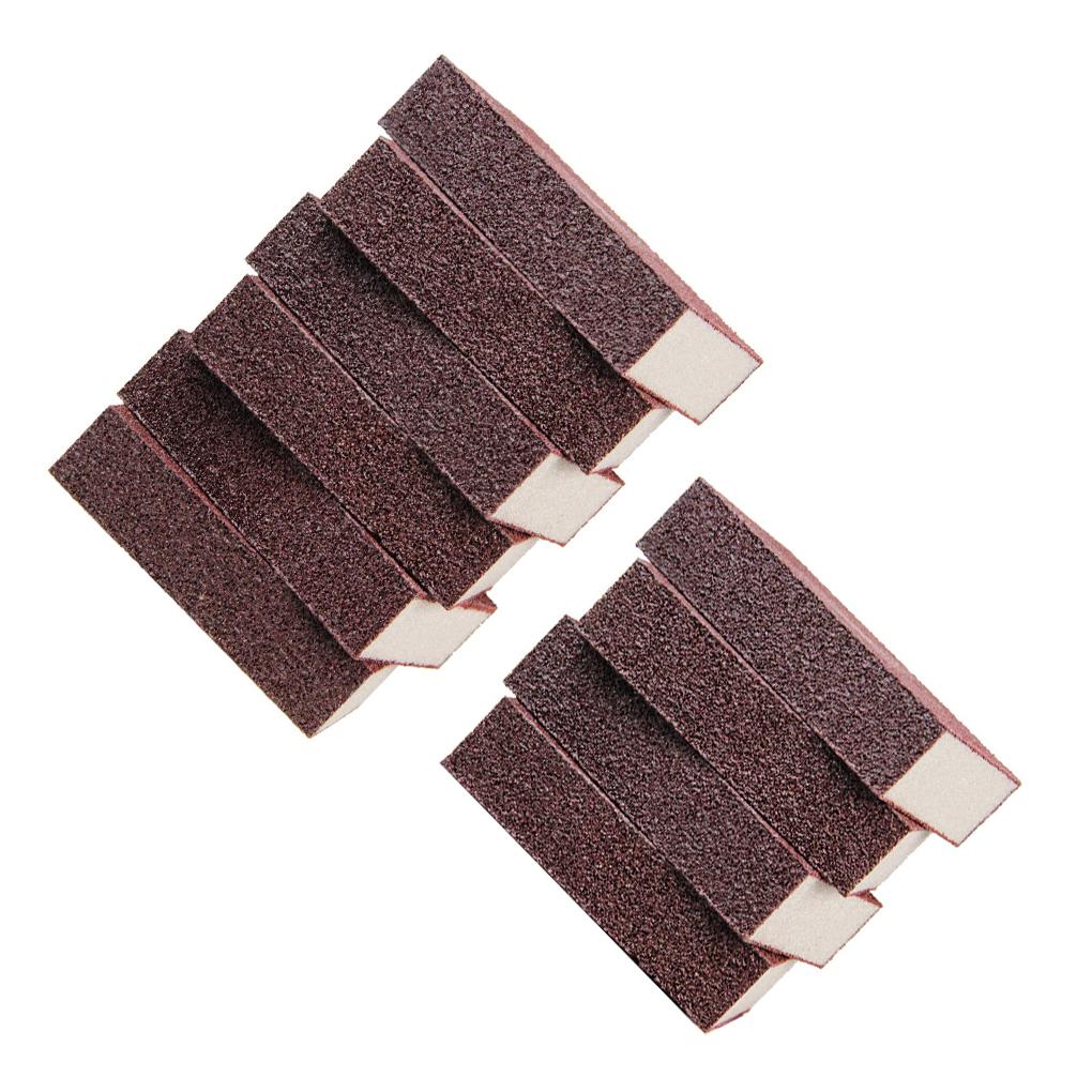 10 kusů čisticí drhnoucí houbičky na odstraňování rzi, drhnoucí houbičky pro domácnost, odvápňovací čisticí houbičky, smirkové kuchyňské nástroje