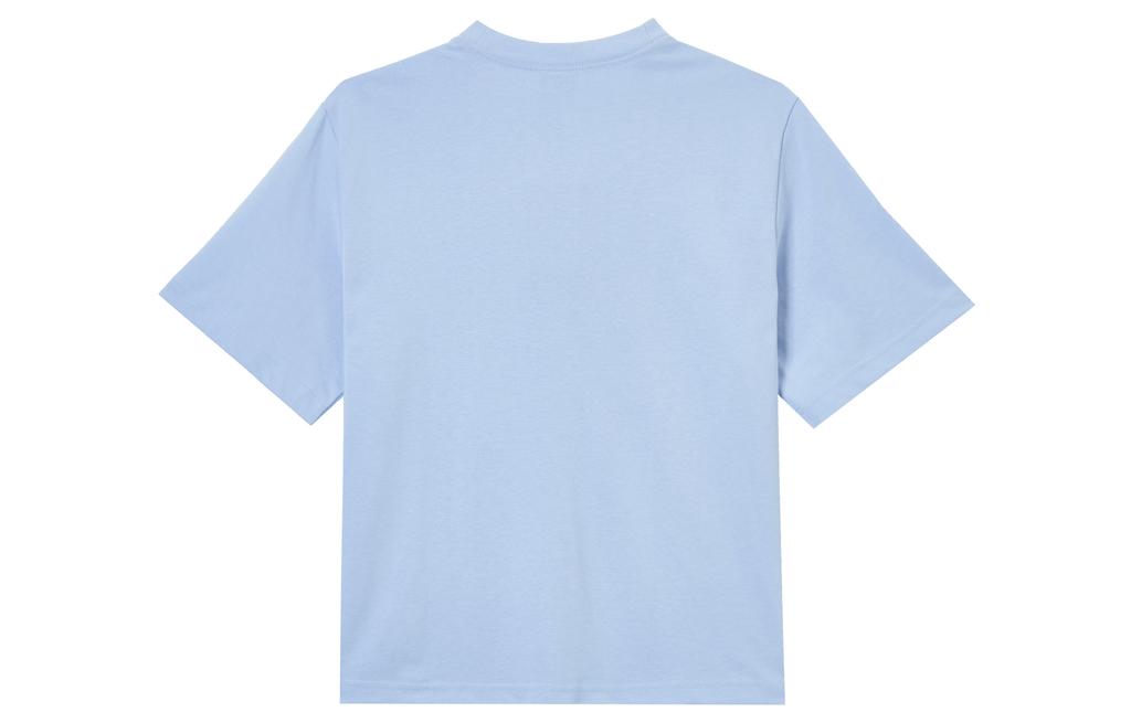 Nike ACG T Shirts Women's Sky Blue Crew Neck Moderate Straight Fit DJ3647-415