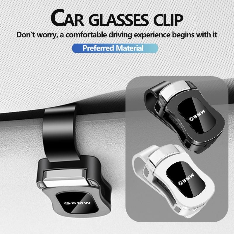 Car Sun Visor Mount Glasses Clip Storage Holder Eyeglasses Case For BMW M3 M5 X3 E93 F10 F20 F30 F40 F15 F25 F26 F31 F49 F86 DW7
