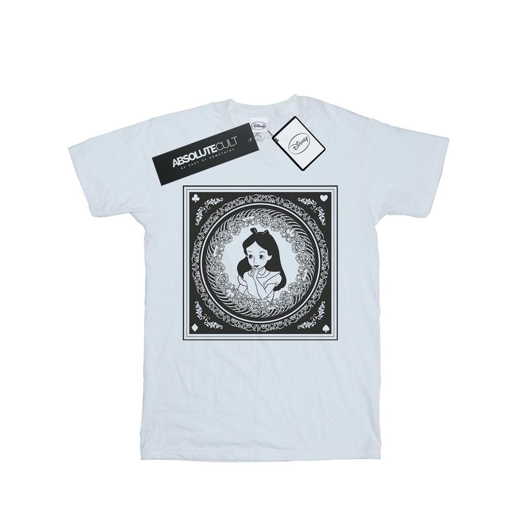 Disney Mens Alice In Wonderland Box T-Shirt