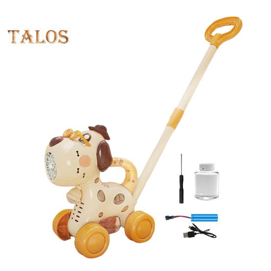 

Машина для мыльных пузырей для собак, портативная игрушка-генератор пузырей с подсветкой, большой выход, перезаряжаемая, в форме льва, слона, для игр в помещении и на улице B