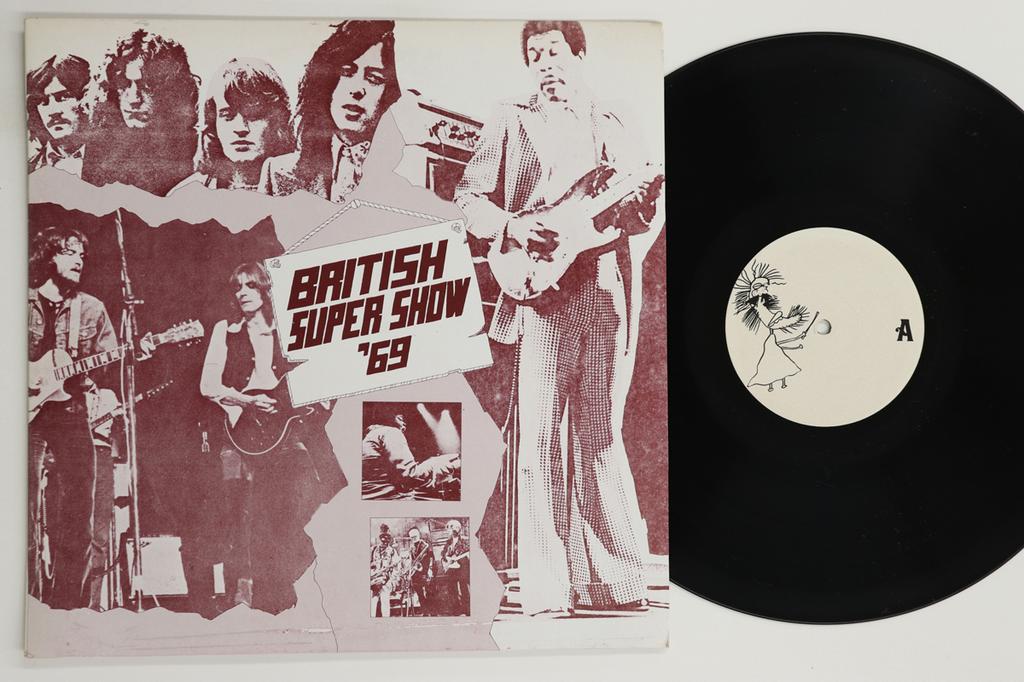 LP Record VARIOUS - British Super Show '69 00 Not On Label Japan Rock Used