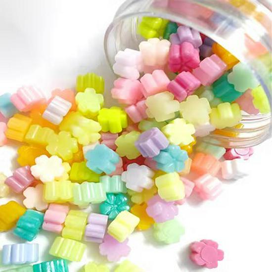 Luminous Five-Leaf Clover & Star Wax Seals - Mixed Colors, 100 Pieces