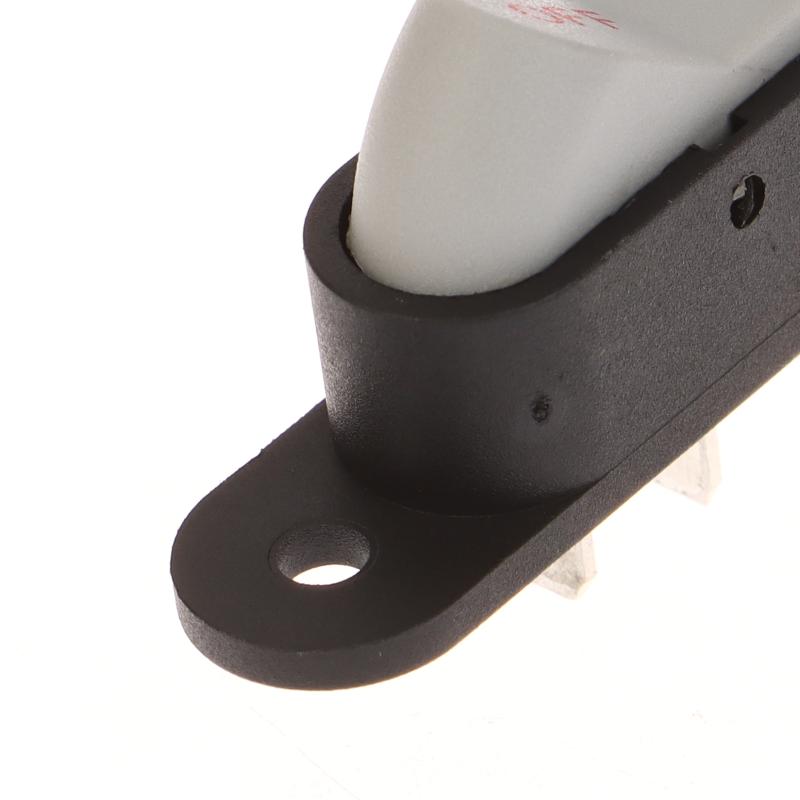 1/5Pcs Boat Button Switch White 2 Pin Light On/Off 250V 6A Ac Amp 125V 10A Electric Wok Home Start Switch
