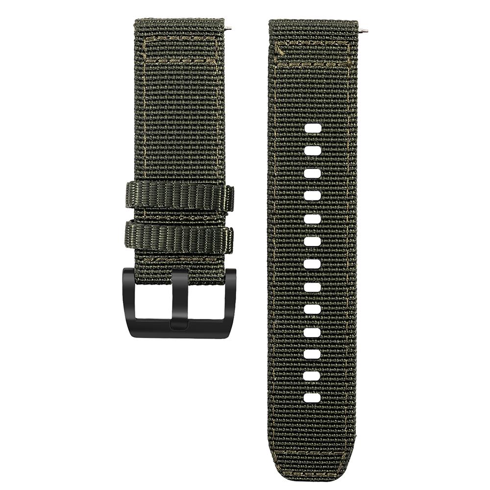 For Huawei Watch GT 5 Pro 46mm/Xiaomi Watch S4 Watch Band 22mm Nylon Woven Strap