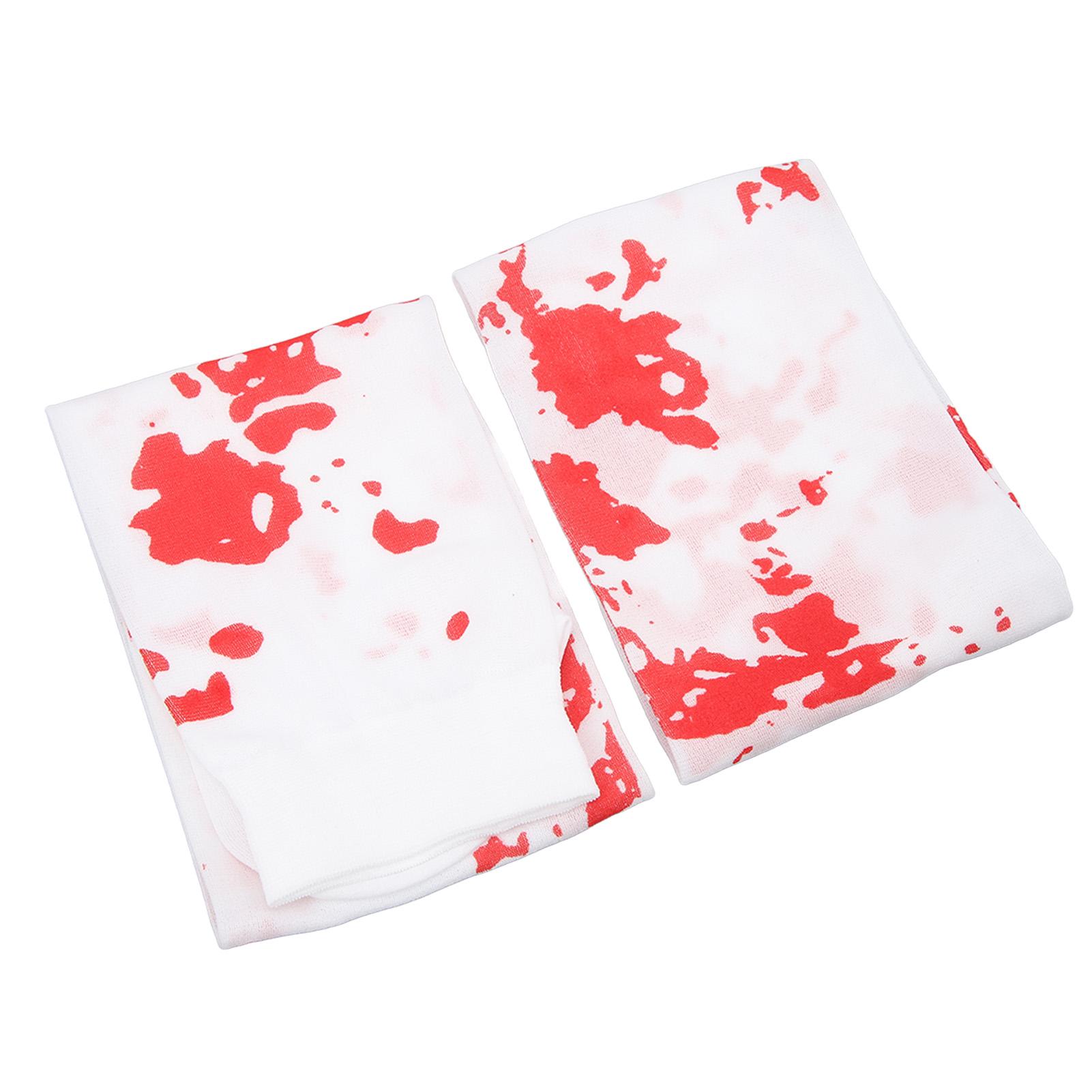 

1 пара кровавых чулок, реалистичные, с кровавыми пятнами, высокие, выше колена, носки для Хэллоуина, косплей