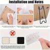 5pcs Adjustable Picture Frame Easel Brackets - Self-Adhesive,Suitable for for 7.09 To 10.24 Inch Frames, Ideal for Displaying Artwork and Photos