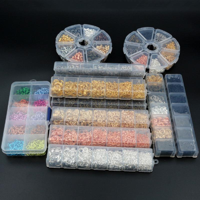 DIY Jewelry Making Kit: Jump Rings, Ear Hooks, Ear Plugs, Lobster Clasps for Earrings & Bracelets