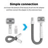 Pet Dog Hair Brush Vacuum Attachment For Dyson V6 V7 V8 V10 V11 V12 V15 Extended Hose Pet Grooming Tool  for Medium/Large Pets