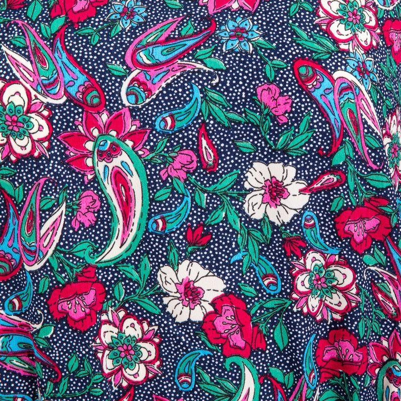 Women's Round-neck Floral Printed Dress LA PETITE ETOILE