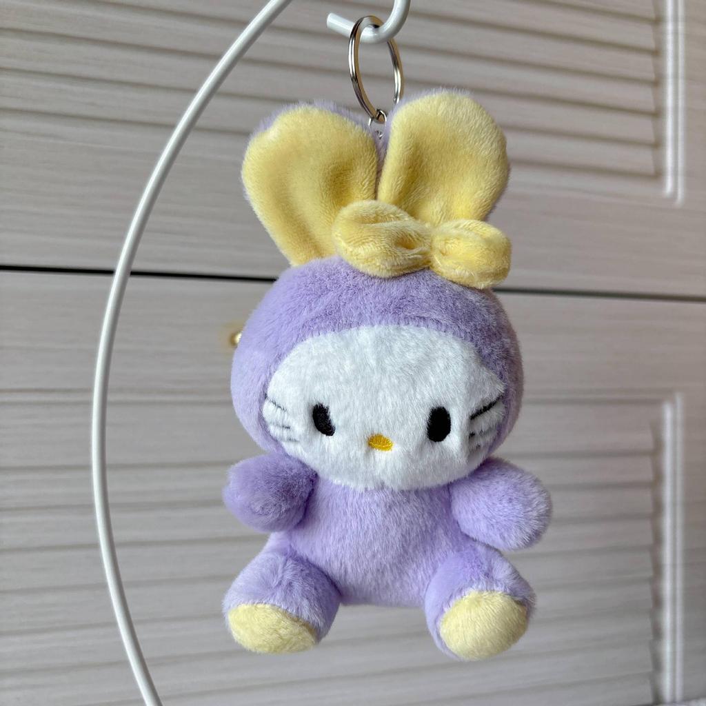 KT Sanrio Series Rabbit Plush Keychain Pendant Toy