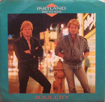 7inch Record PARTLAND BROTHERS Soul City B73005 Capitol Records 1986 Canada Rock Used