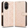 For Xiaomi Redmi A5 4G (171.7mm)/Poco C71 4G Wallet Case Dot Pattern Imprint PU Leather Phone Cover