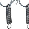 100x Käfigtür Federhaken Federkäfig Riegel Schlösser Stabile Metall Stahlringe für Eichhörnchen Chinchilla Lebensräume Häuser Gehege