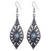 Vintage Style Animal Motif Shell Earrings Women Alloy Studs Boho Chic Ear Jewelry