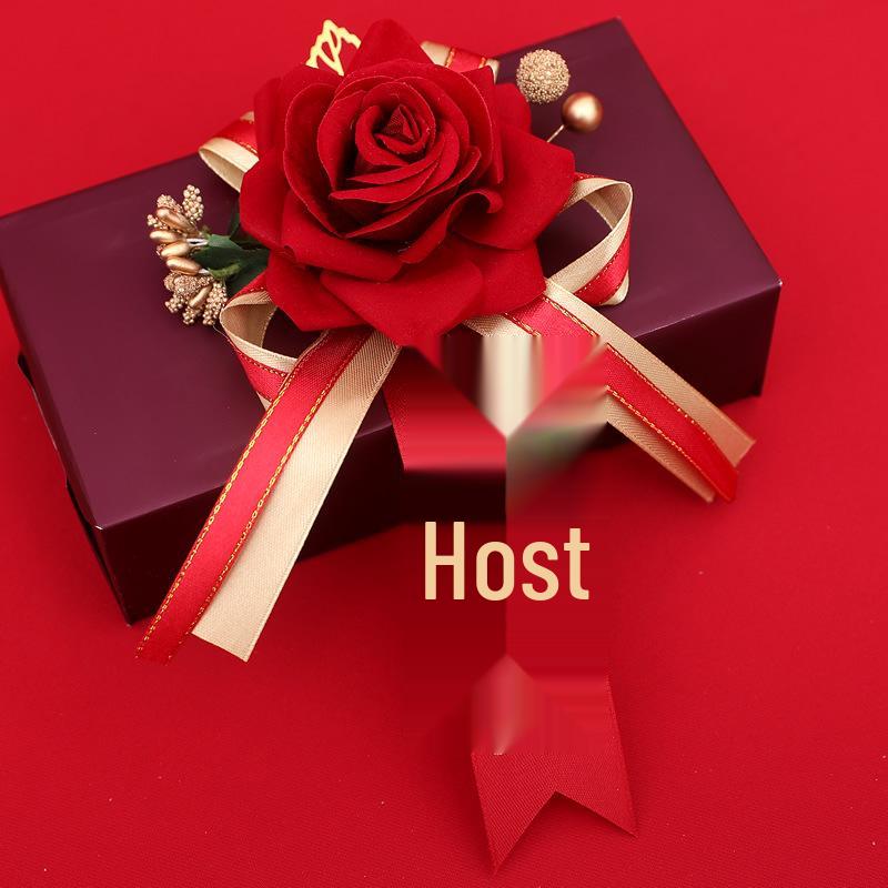 Corsage Wedding Set: Family, Groomsmen & Bridesmaids Boutonnieres for Welcoming Parents.