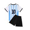 24-25 Argentina Training Jersey No. 10 Messi Football Jersey Children's Jersey Children's Clothing 14 Yards -30 Yards