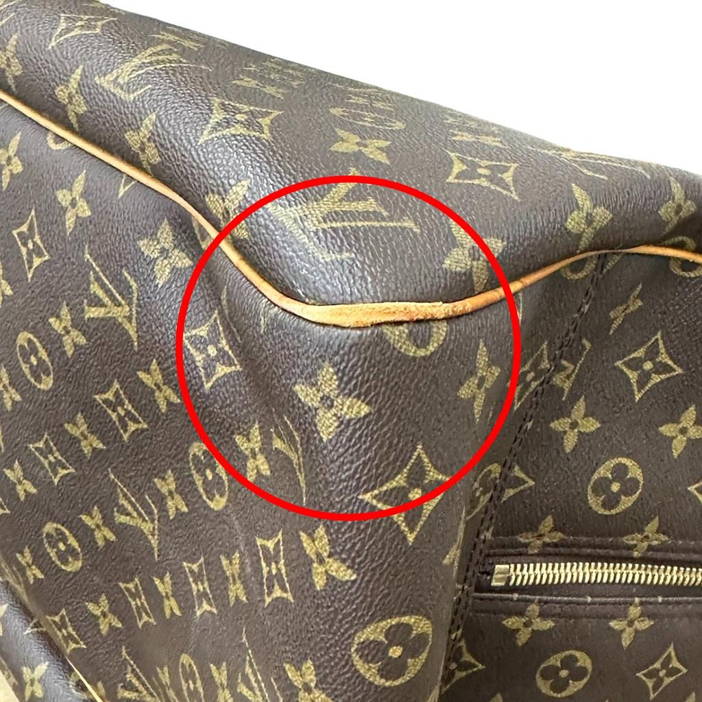 Louis Vuitton Monogram Evasion Boston Bag Sports Bag Monogram Canvas Brown Used