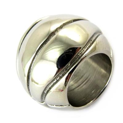 [N5090] - Chrome Steel 'Tennis' Pendant
