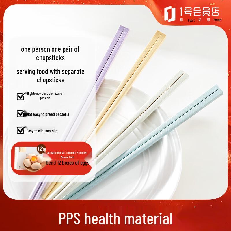 One s Member Macaron Alloy Chopsticks