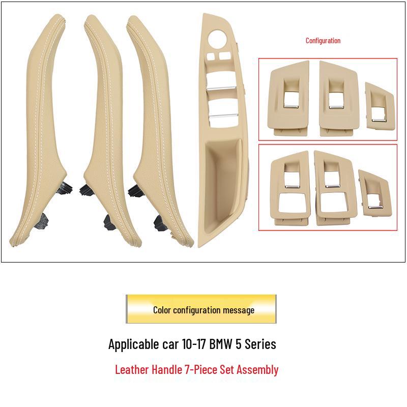 Kohlefaser Interieur Armlehnen Griff für BMW 5er F10/F18 - Rechtslenker