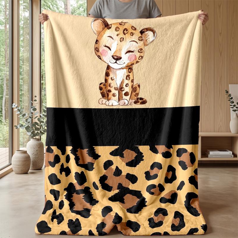 Cute Koala and Birds in Flowers blanket Personalized Name Flannel Blanket Soft Cozy Plush Throw for Sofa Bed Lightweight Home Decor