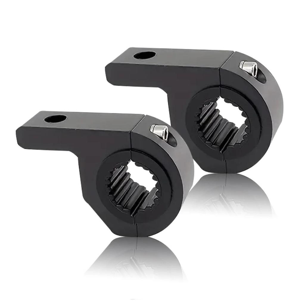 2/4pcs Motorcycle Light Bar Clamps Brackets LED Headlight Roll Bar Mount Clamp For Motorcycle Spotlight Fog Light Moto Accessory