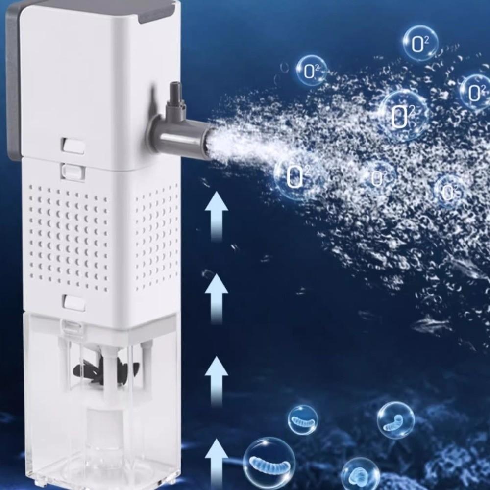 Silent Operation Fish Tank Submersible Filter Oxygen Circulation Pump  Water Circulating