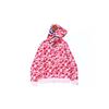 Hoodie BAPE ABC Camo Shark Full Zip SS23 Pink