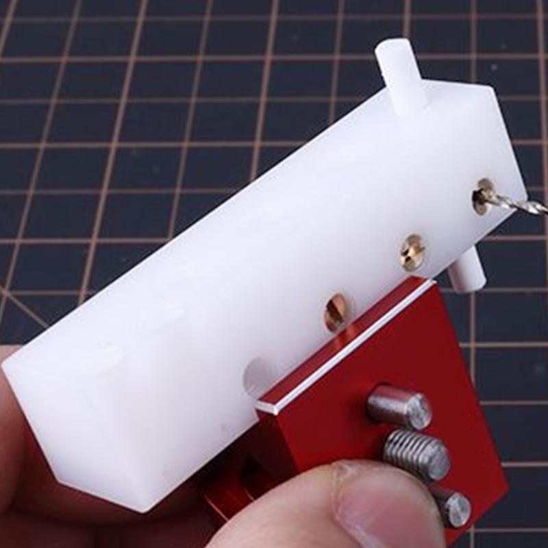 Vertical Centering Jig Drilled Rod Alignment Block For Model Making Modeling Hand Tool Building Accessories