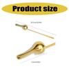 652F Sturdy Toilet Lever Side Mounted Easy Installation Toilet Tanks Lever Bathroom Accessory with Most Toilets Daily Use