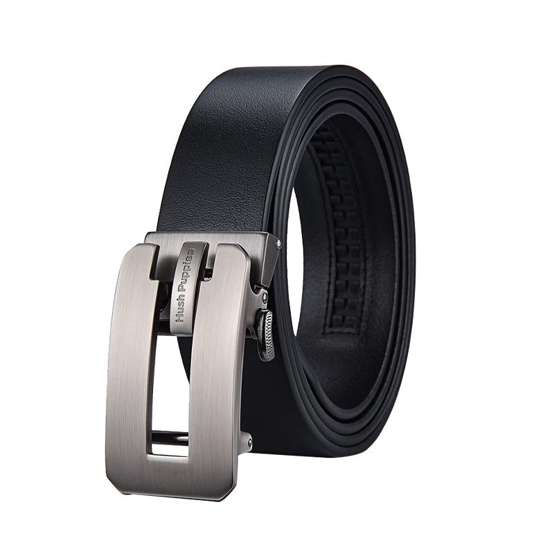 

Hush Puppies Men s Automatic Buckle Business Leather Belt 120cm