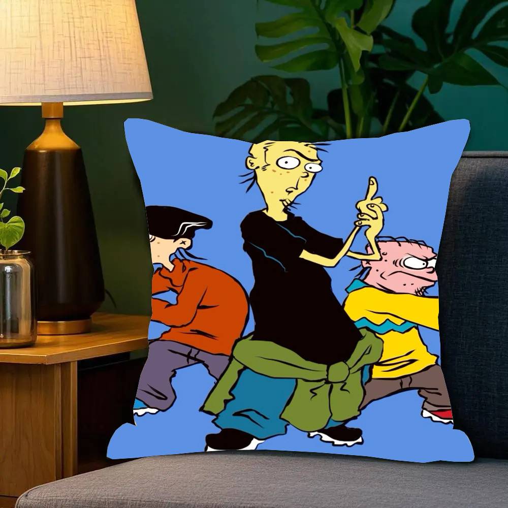 Ed EEdd N Eddy Pillow Case Fashion Square Pillowcase Bedroom Sofa Room Ins Decoration Leisure