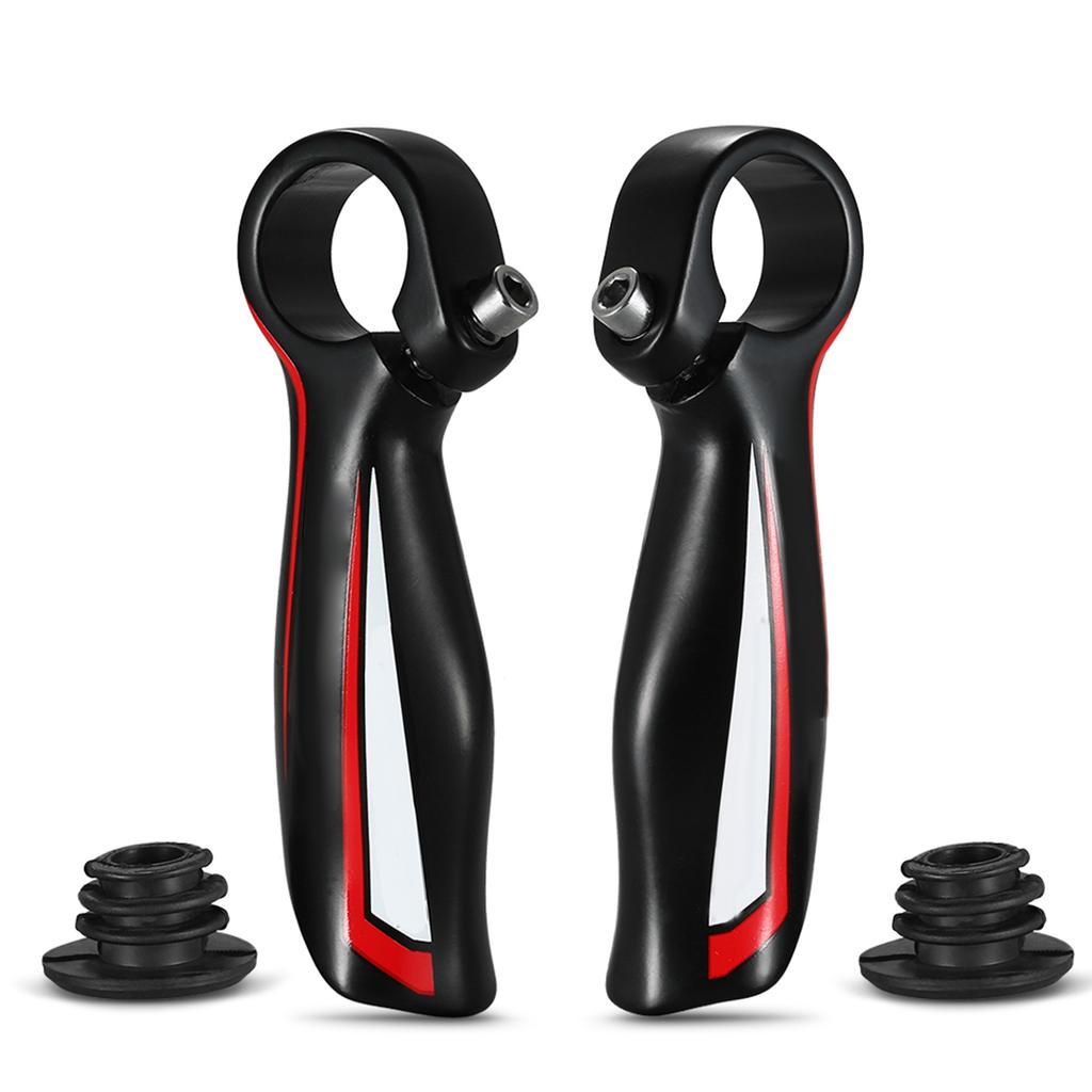 1 Pair Alumimun Alloy MTB Bar End Mountain Bike Handlebar End Bicycle Cycle Road Bike Parts 22.2MM Bike Bar End Grips