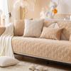 Sofa Cushion, Modern Winter Plush Non-slip Seat Cushion, Universal In All Seasons, Thickened Cover Cover Cloth Towel