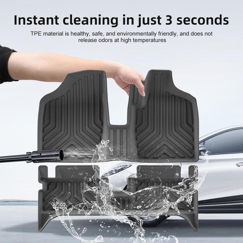 Eco-Friendly TPE Floor & Trunk Mats for 23-25 Neta V-II