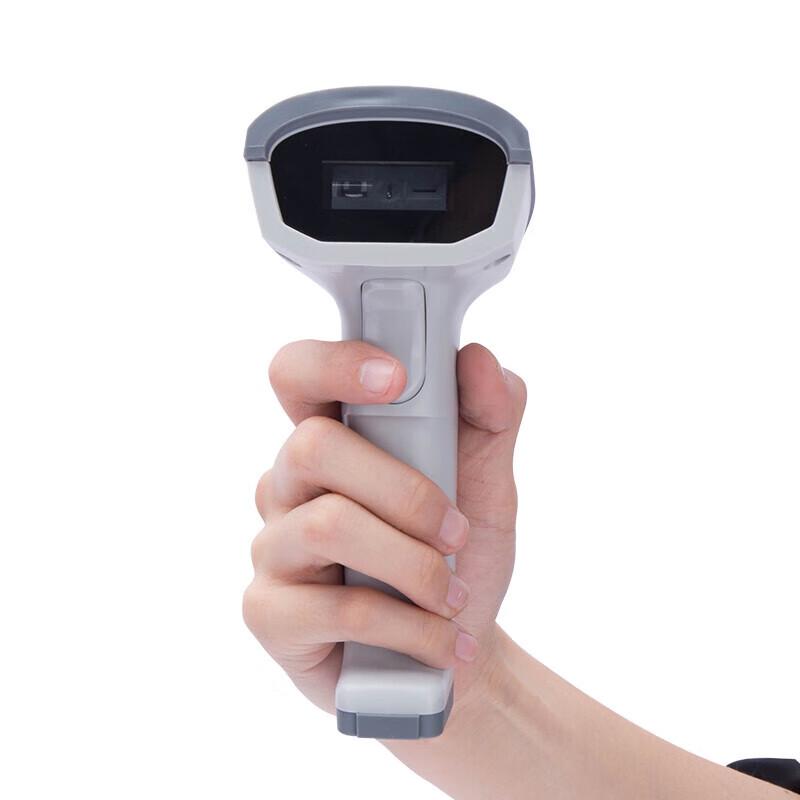 Deli 2.4GHz Wireless 1D/2D Barcode Scanner