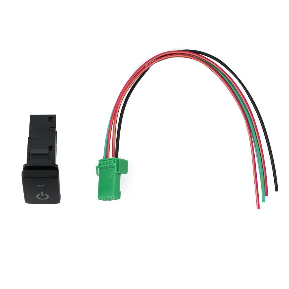 High Quality LED Push Button Switch for Toyota Vehicles with Blue Light