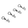 Rolling Snap Quick Connection Fishing Fastach Clips Swivels Connector Connector Stainless Steel