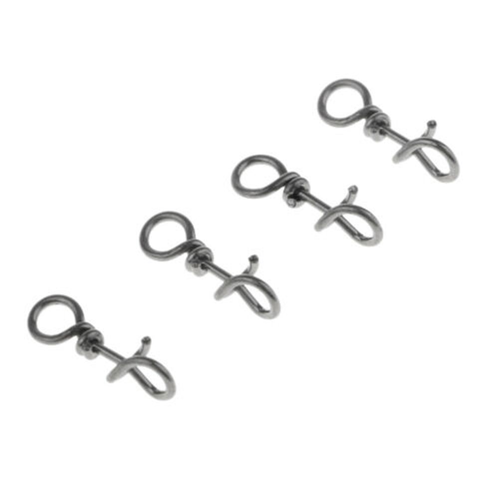 Rolling Snap Quick Connection Fishing Fastach Clips Swivels Connector Connector Stainless Steel