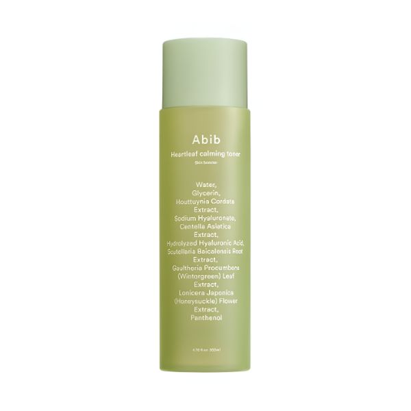 Abib Heartleaf Calming Toner Skin Booster Soothing Hydrating Facial Toner 200ml 200ml x 1
