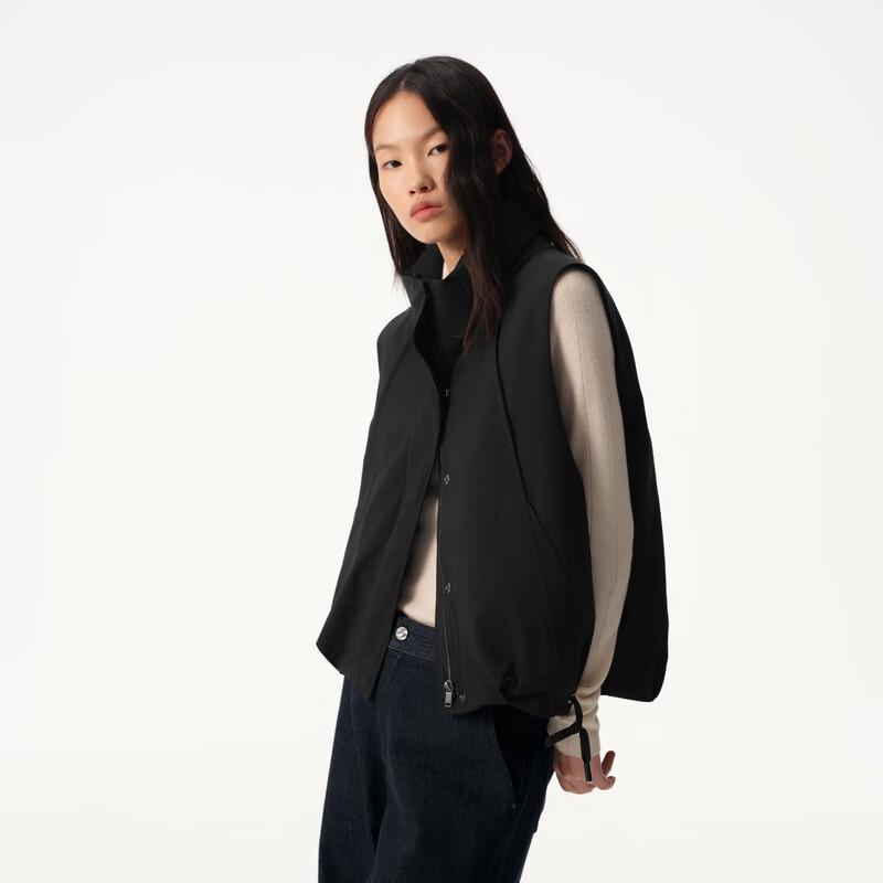 Broadcast Women's Stand-Up Collar Down Vest